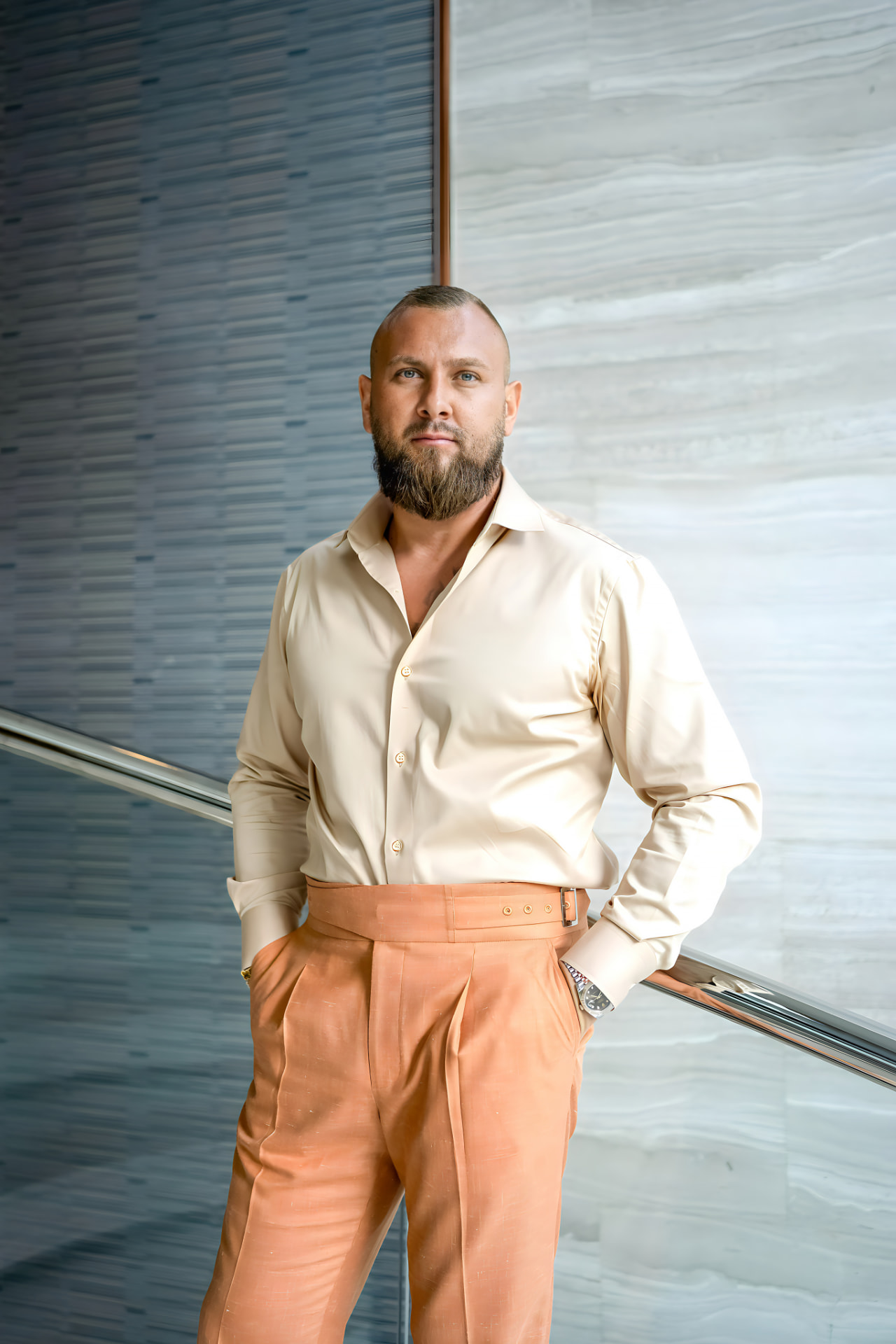 Portrait of Stanis Zichler, founder and investor